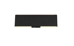 LED-Wandleuchte, Conchita, schwarz