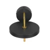 LED-Wandleuchte Keaton, schwarz/gold, inkl. Switchdimmer