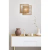 LED-Wandleuchte Loft, Eschenholz, 43 cm