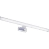 LED-Wandleuchte Mattis, chromfarbig, 60 cm