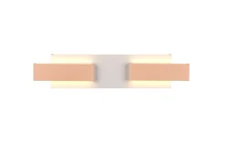 LED-Wandleuchte MR Rivera, grau, inkl. Memoryfunktion