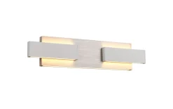 LED-Wandleuchte MR Rivera, nickel, inkl. Memoryfunktion