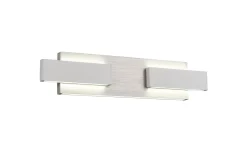 LED-Wandleuchte MR Rivera, nickel, inkl. Memoryfunktion
