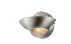 LED-Wandleuchte Sammy, nickel, 16,5 cm