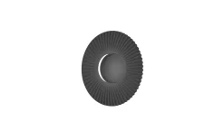 LED-Wandleuchte Shelly, schwarz