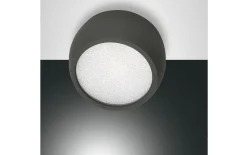 LED-Wandleuchte Vasto, anthrazit, 8 cm