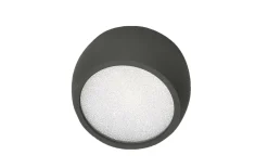 LED-Wandleuchte Vasto, anthrazit, 8 cm