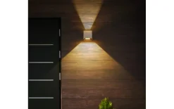 LED-Wandleuchte Veronika sandfarbig