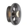 LED-Wand- und Deckenleuchte Posh, grau