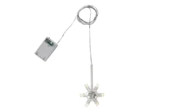 Lichterkette für Papiersterne Lighty, transparent, 150 cm