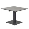 Lifttisch Bondino, anthrazit/grau