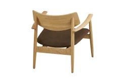 Loungesessel Olvera, Eiche/braun