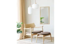 Loungesessel Olvera, Eiche/braun