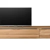 Lowboard Jackson, Eiche teilmassiv, inkl. Softclose Funktion