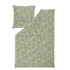 Mako-Interlock-Jersey Bettwäsche-Set, lind, 135 x 200 cm