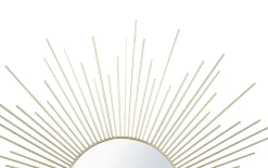 Metallspiegel Sunny, goldfarbig, 60 cm