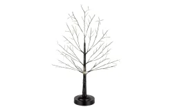 Micro LED Baum, schwarz, 65 cm