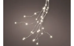 Micro LED Lichtbündel, silber, 100 cm