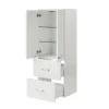Midischrank 3006, weiß, 50 x 130 cm