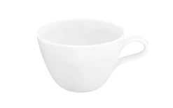Milchkaffeeobertasse Life in weiß, 0,37 l