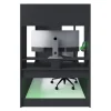 Minecraft Kojenbett, schwarz carbon Nachbildung, 120 x 200 cm