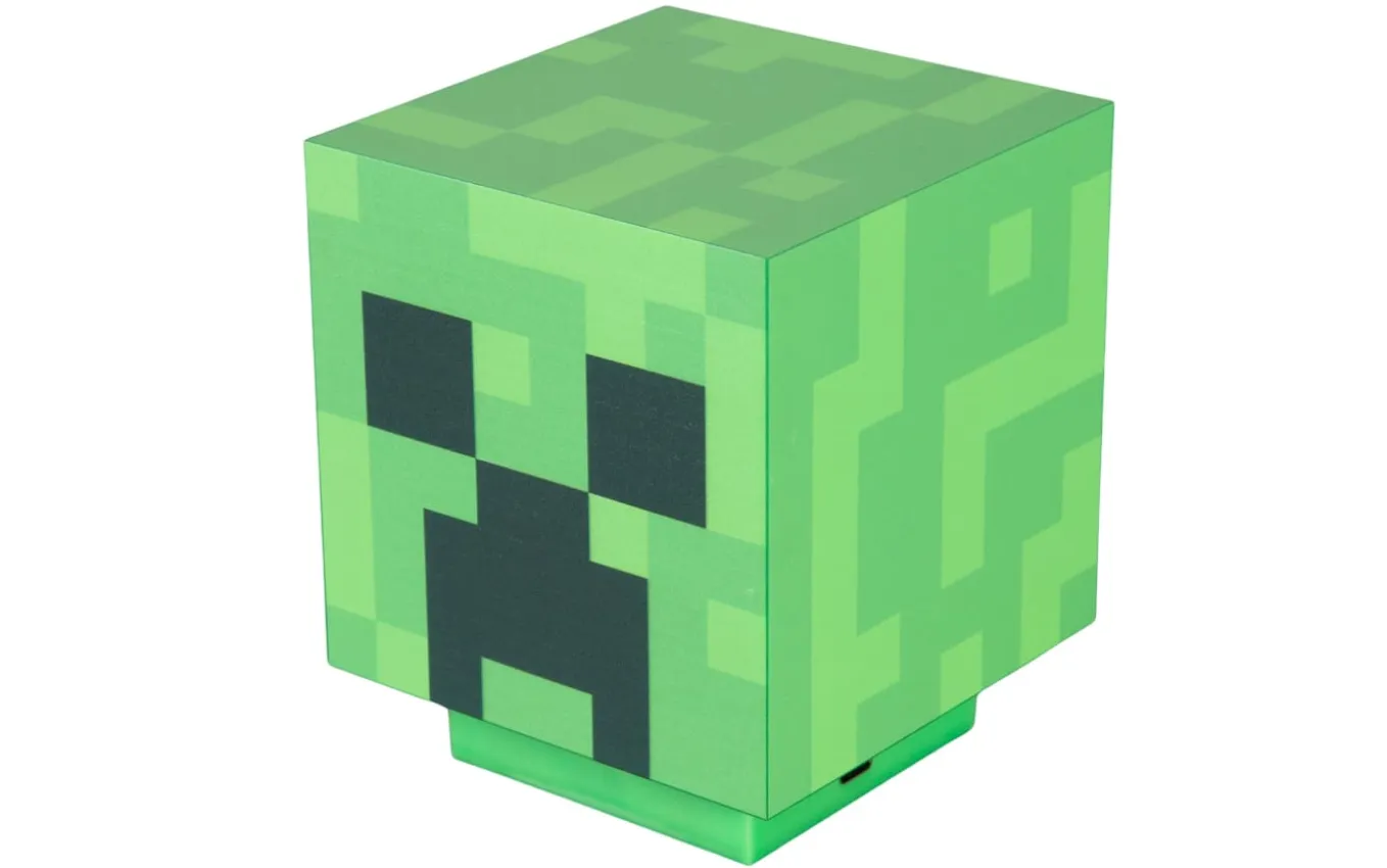 Minecraft LED-Leuchte Creeper, grün/schwarz
