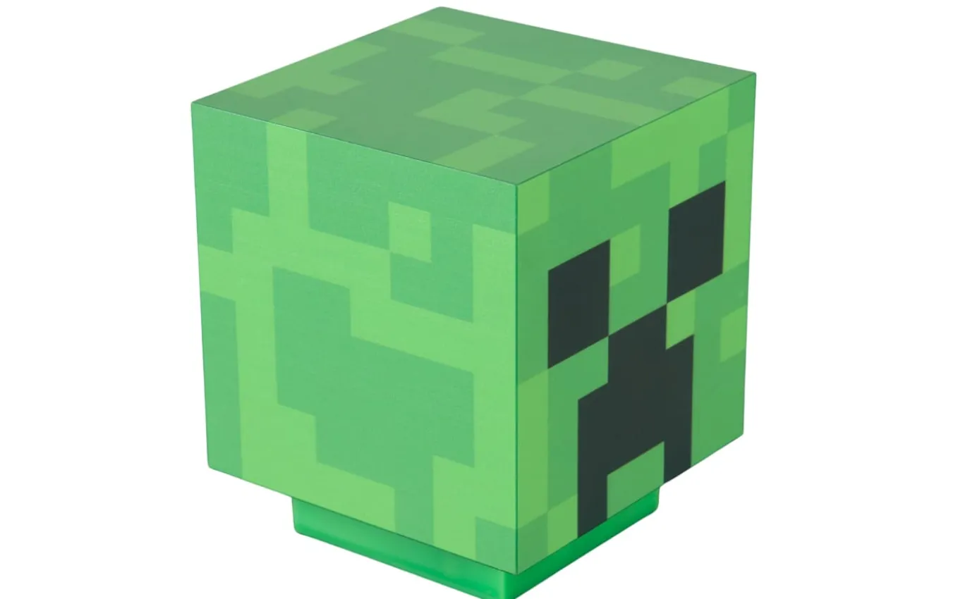 Minecraft LED-Leuchte Creeper, grün/schwarz