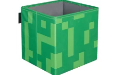 Minecraft Stoffboxen 2er-Set Zauberwürfel und Creeper, braun/grün