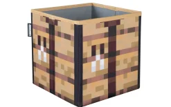 Minecraft Stoffboxen 2er-Set Zauberwürfel und Creeper, braun/grün