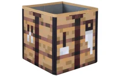Minecraft Stoffboxen 2er-Set Zauberwürfel und Creeper, braun/grün