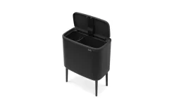 Mülleimer Touch Bin Bo, schwarz, 68 cm