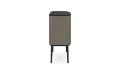 Mülleiner Touch Bin Bo, platinum, 68 cm