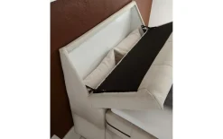 Motor-Boxspringbett Concord 3, creme, 120 x 200 cm