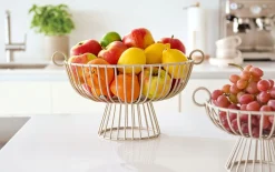 Obstkorb beige, 35 x 30 cm