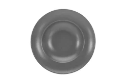 Pastateller Manhattan, grau matt, 27 cm
