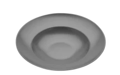 Pastateller Manhattan, grau matt, 27 cm