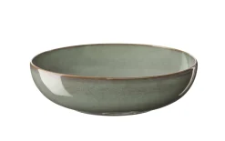 Pastateller saisons eucalyptus, Steinzeug, grün, 21 cm