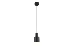 Pendelleuchte Agudo, schwarz, 1 flammig, 150 cm