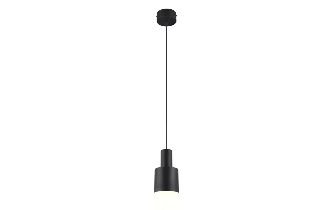 Pendelleuchte Agudo, schwarz, 1 flammig, 150 cm