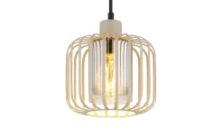 Pendelleuchte Alfred, sandfarbig, 1-flammig, 18 cm