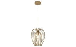 Pendelleuchte Camp, gold, 1-flammig, 25 cm