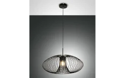 Pendelleuchte Fassa, schwarz, 60 cm
