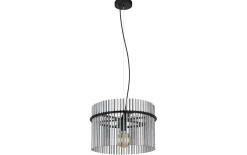 Pendelleuchte Gorley, schwarz, 1-flammig, 40 cm