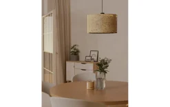 Pendelleuchte HONTONGAS, Heu/beige, 1-flammig