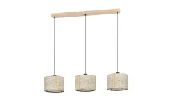 Pendelleuchte HONTONGAS, Heu/beige, 3-flammig