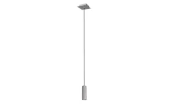 Pendelleuchte Marley, nickel matt, 1-flammig, 12 cm