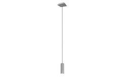 Pendelleuchte Marley, nickel matt, 1-flammig, 12 cm