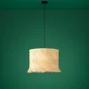 Pendelleuchte PAISANO, Rattan/schwarz
