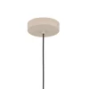 Pendelleuchte Romazzina, 1-flammig, sand, 32,5 cm