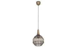 Pendelleuchte Soraya, altmessing